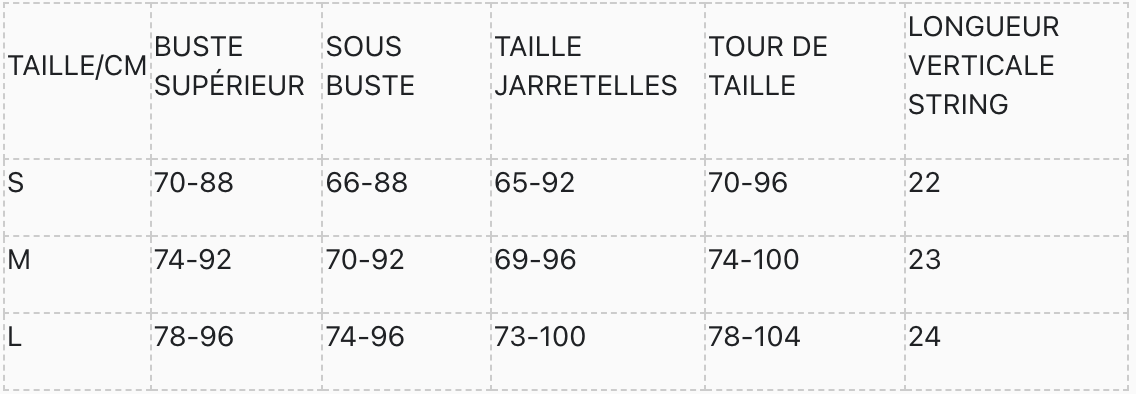 Porte-jarretelles : Audace et plaisir