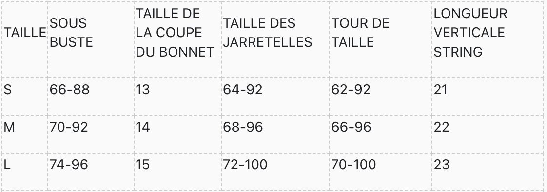 Porte-jarretelles : Douce provocation