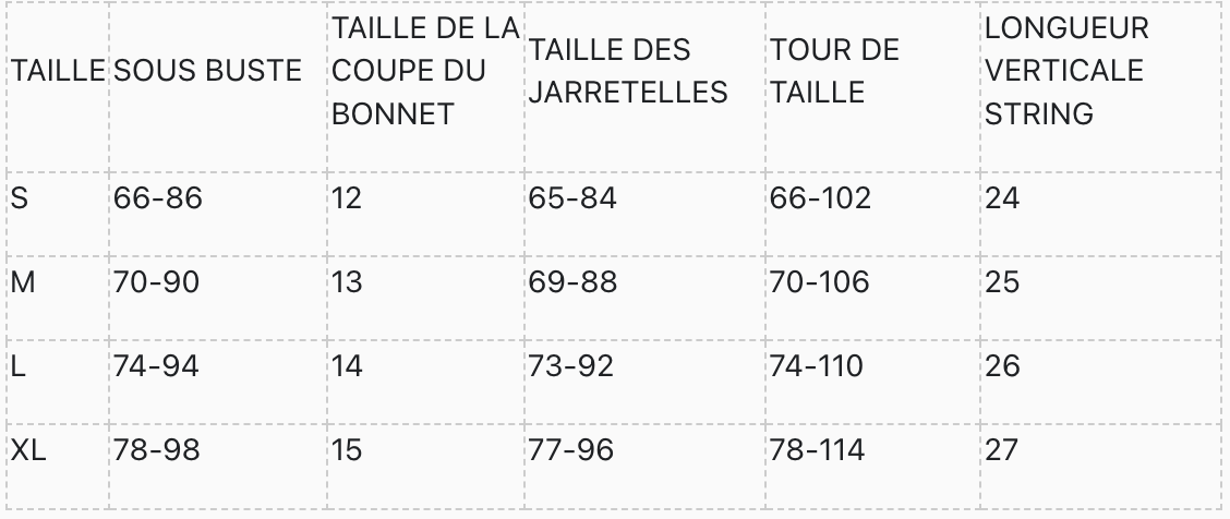 Porte-jarretelles : Envoûtement sauvage