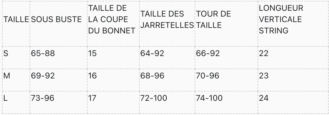 Porte-jarretelles : Pure élégance