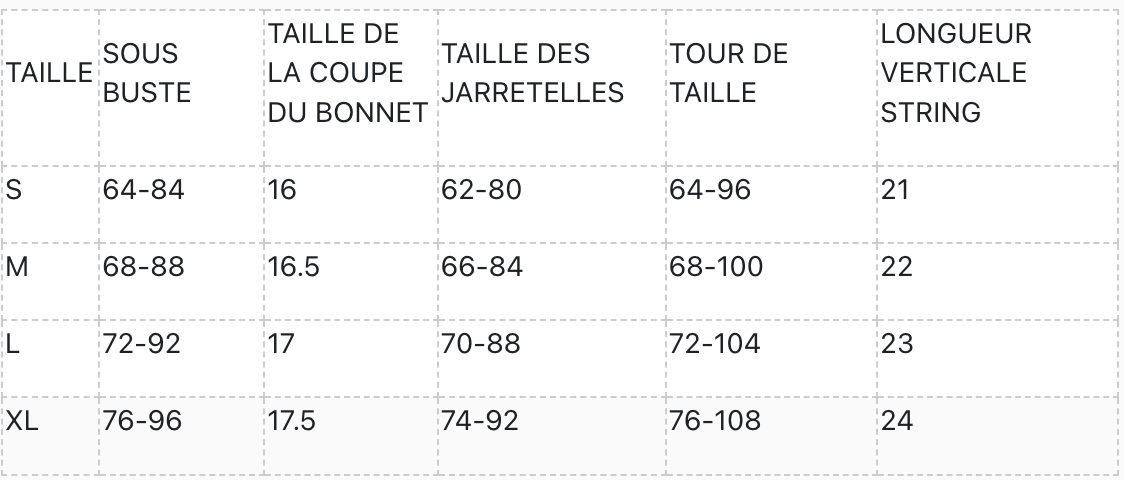 Porte-jarretelles : Séduction romantique