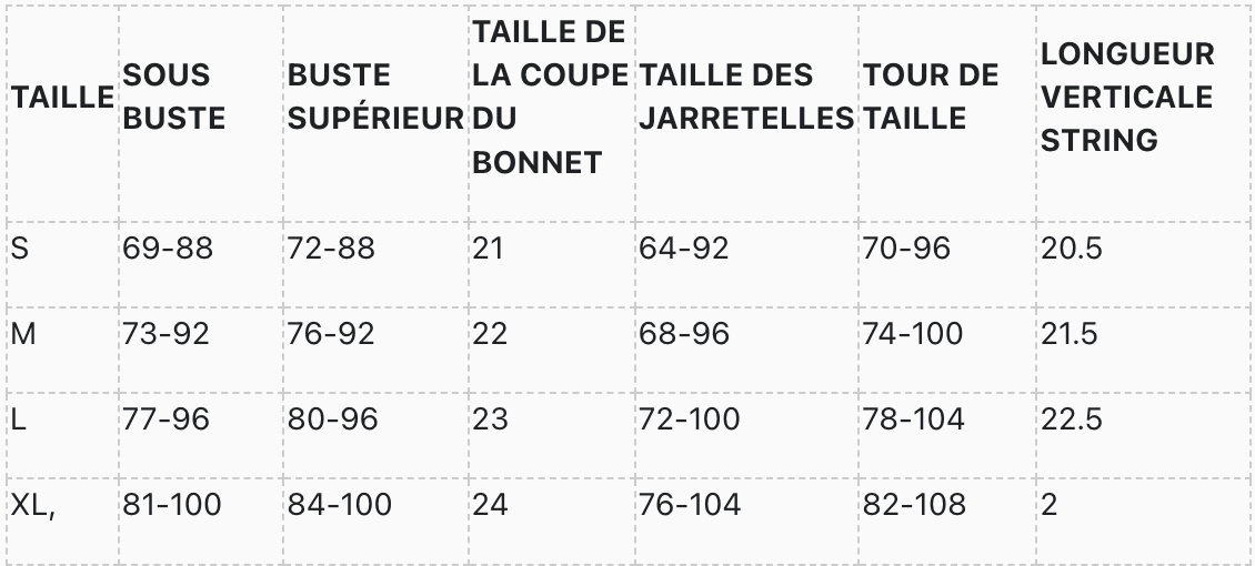 Porte-jarretelles : Sombre désir